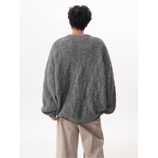 Áo len dệt kim nam phong cách Harajuku, phù hợp unisex