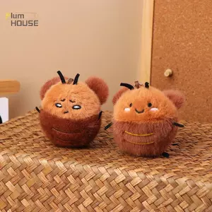 PlumHOUSE Hoạt Hình Gián Sang Trọng Móc Khóa Thú Nhồi Bông Búp Bê Móc Khóa Ba Lô Đáng Yêu Mặt Dây Chuyền Chìa Khóa Ô Tô Trang Trí Cặp Đôi Quà Tặng VN