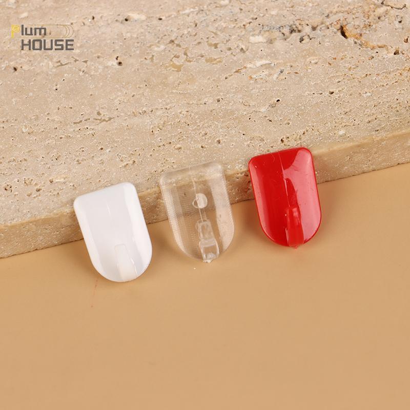 PlumHOUSE 10 Chiếc Móc Nhỏ Đa Năng Mạnh Dính Chìa Khóa Vòng Cổ Trang Trí Móc Nhỏ Sản Phẩm Gia Đình VN