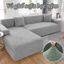 Vỏ ghế sofa bọc nệm, Có một ban nhạc đàn hồi,chống thấm nướcVải siêu căng,1/2/3/4 Chỗ Ngồi Vỏ ghế sofa