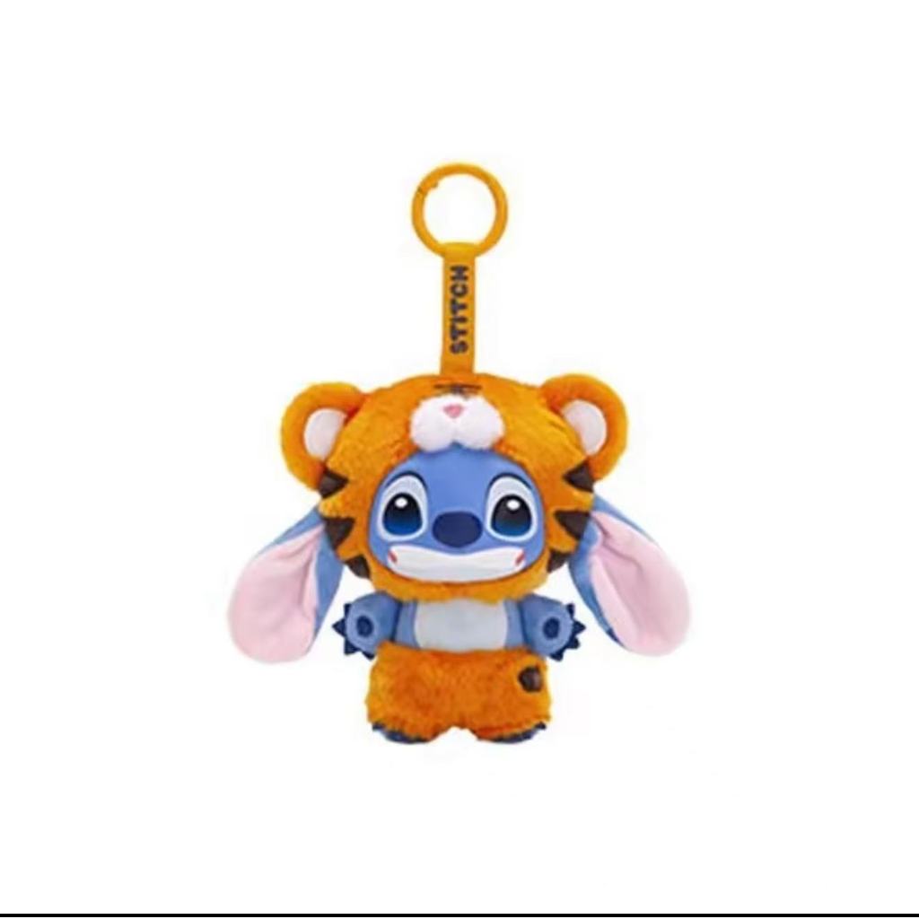 SY Lilo & Stitch Wild Animal Series Plush Vinyl Blind Box Túi Charm sang trọng đồ chơi dành cho trẻ em gái