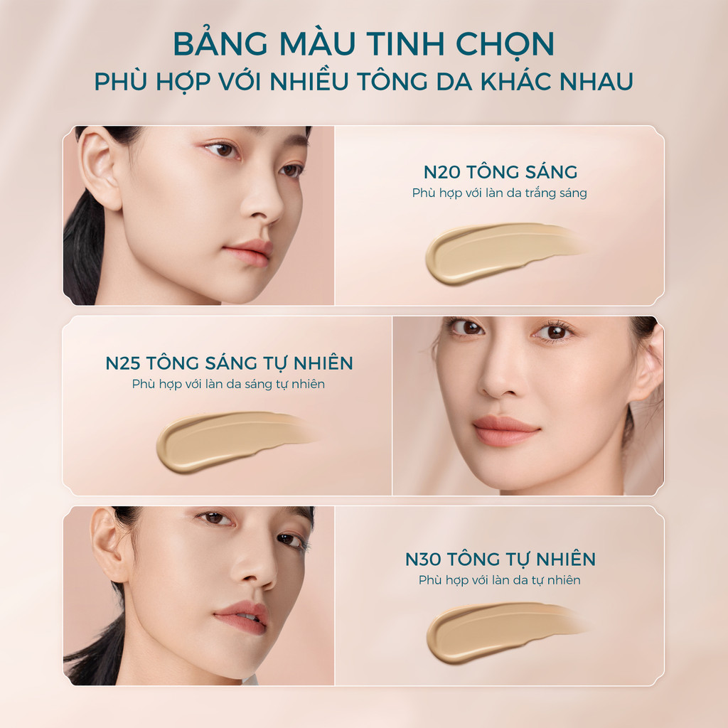 【Tiến Phước Livestream】Florasis (Hoa Tây Tử) Phấn Nước Jade Radiance Soft Matte 10g – Che Phủ Mịn Màng Với Hiệu Ứng Lụa Satin
