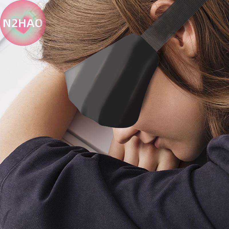 N2HAO 3D Mặt nạ ngủ Blackout Eye Cover dành cho nam giới Mặt nạ ngủ siêu mềm thoáng khí để nghỉ ngơi và du lịch n