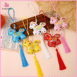 2026 Năm Ngựa Móc Khóa Hoạt Hình Pony Trang Trí Nhà Cửa Xe Trang Trí Năm Mới Mặt Dây Chuyền May Mắn Quà Tặng Tân Gia [MỚI]