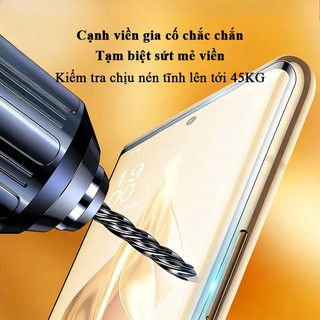 Kính cường lực cong chống nổ full màn hình cho OPPO Reno 4 5 6 7 8 9 10 11 12 13 14 F Pro 5G 7Z 8Z 8T Plus