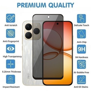 Kính Cường Lực Riêng Tư 2in1 Cho Realme 15T 15 16 Pro 16T Realm16T 15Pro Realme16 5G 9H Full Cover Chống Gián Điệp Kính Riêng Bảo Vệ Màn Hình Cho Realme15T 2025 Mặt Sau Ống Kính Máy Ảnh Phim