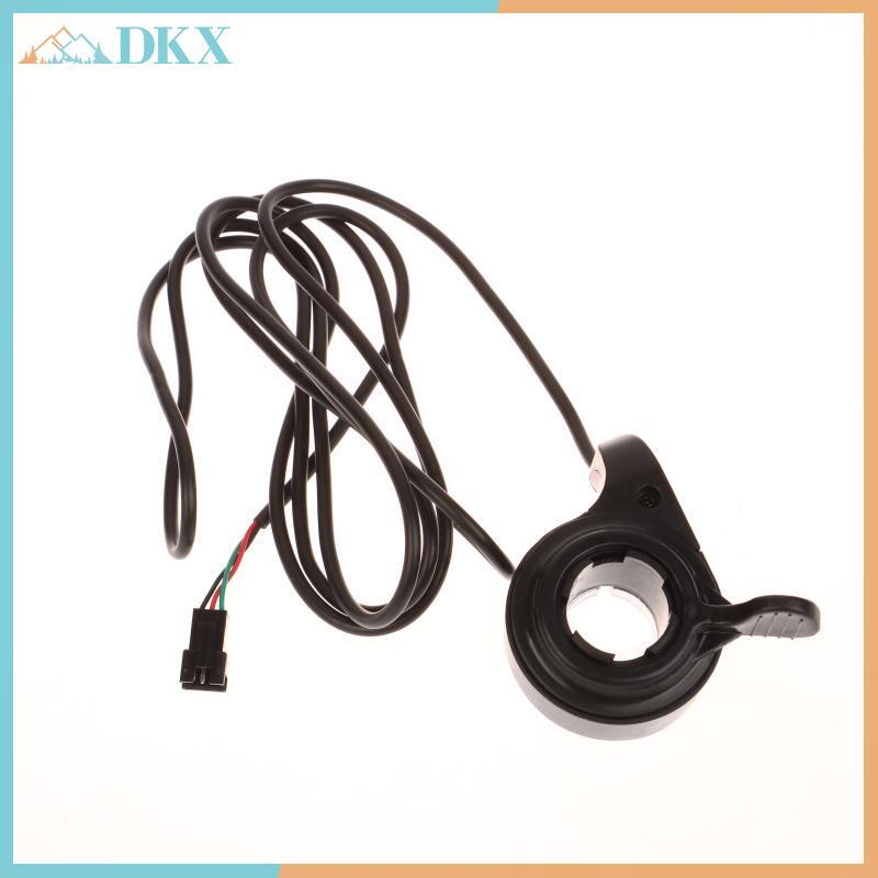 DKX 1 Phụ kiện xe tay ga E-Bike Bộ điều chỉnh tốc độ bướm ga điện Điều khiển tốc độ không màn hình Bộ tăng tốc bướm ga ngón tay cái.