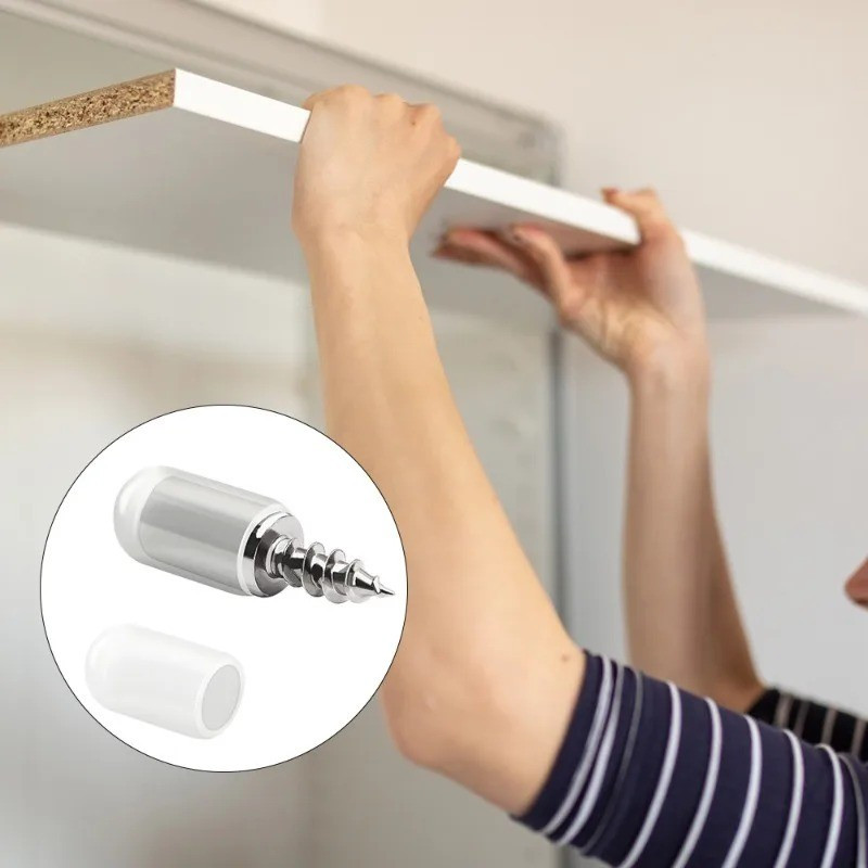 10-50 Cái Giá đỡ móng tay nội thất / Vít tự khai thác chéo có tay áo / Móng tay phân vùng chống trượt