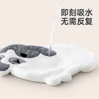 Khăn tay / Khăn thoáng khí khô nhanh Thấm hút / khăn tay lông cừu san hô treo mềm hoạt hình / khăn nhà bếp và phòng tắm