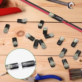 10 / 20 / 30 Cái Đầu nối dây điện 2 chân chống nước - Thiết bị đầu cuối dây cáp ô tô có thể hoán đổi cho nhau