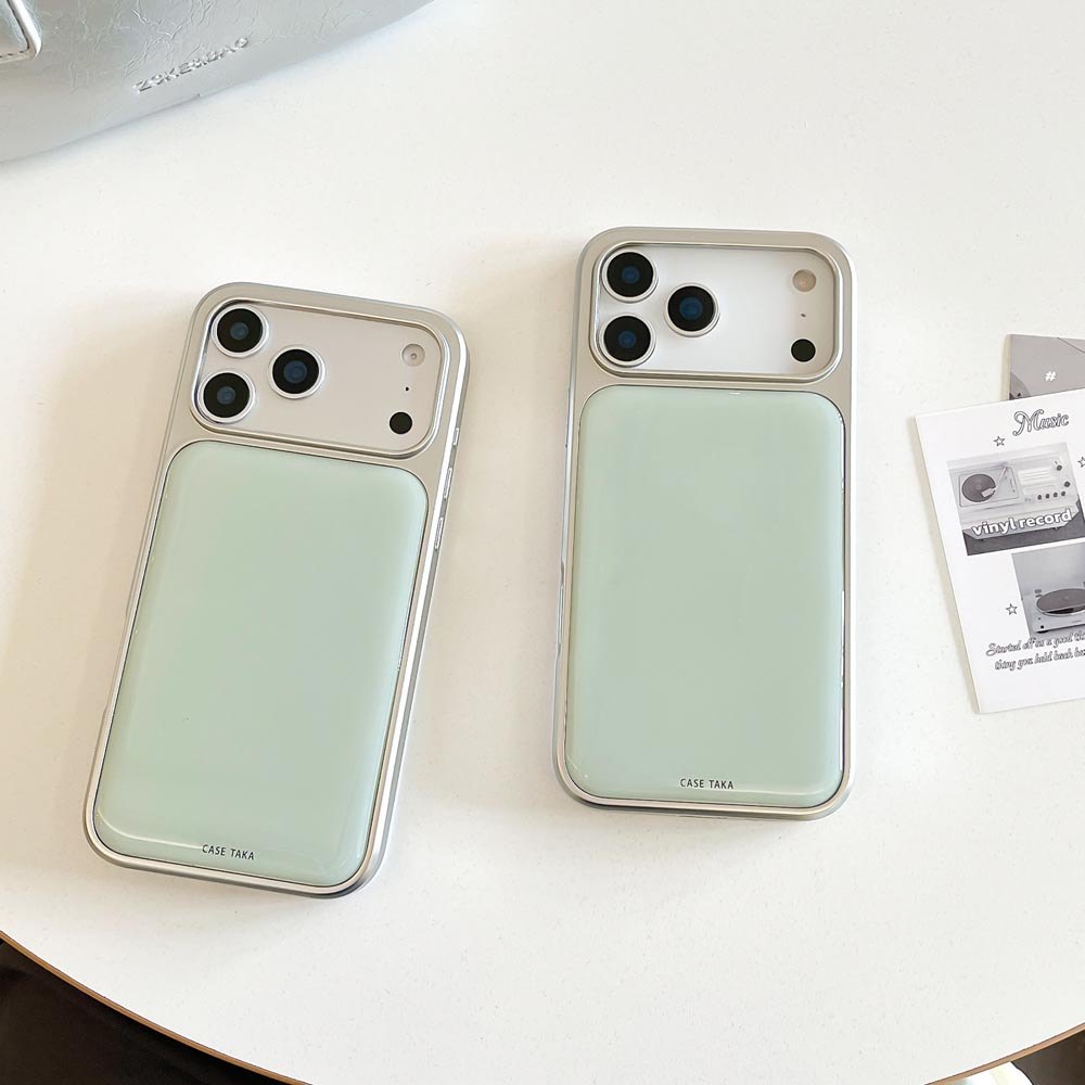 Ốp lưng cứng Tương thích với iPhone 13 14 14Pro 14ProMax 15 15Pro 15ProMax 16 16Pro 16ProMax 17 17Pro 17ProMax Ốp lưng họa tiết lục lam