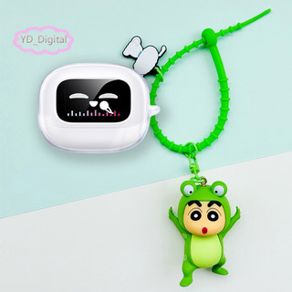 Dành Cho UGREEN LightBuds Magic / H6 Magic Tai Nghe Transpent Case Chống Thấm Nước Chống Sốc Mềm Bảo Vệ Tai Nghe Vỏ Mềm Tai Nghe Có Mặt Dây Chuyền Hoạt Hình