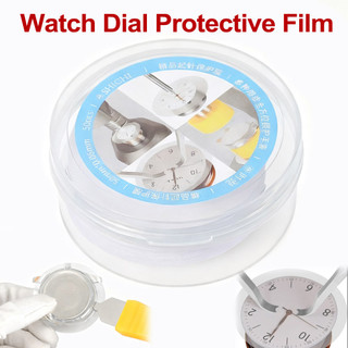 Bộ 50 Đồng Hồ PVC Mặt Số Bảo Vệ Phim Chống Đâm thủng Đồng Hồ Nâng Kim Đồng Hồ Sửa Chữa Phim Bảo Vệ Trong Suốt Đồng Hồ Dụng Cụ Sửa Chữa