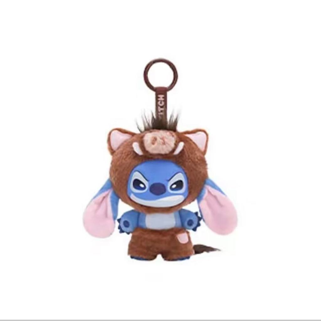 SY Lilo & Stitch Wild Animal Series Plush Vinyl Blind Box Túi Charm sang trọng đồ chơi dành cho trẻ em gái