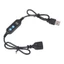 Dây hẹn giờ USB chu kỳ có thể điều chỉnh PPY Cáp nguồn USB Màn hình đếm ngược 1-24 giờ