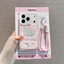 ốp lưng iphone Giá để gương Hello Kitty trong suốt Cho Iphone 17 Iphone 7 xs xr 11 12 13 14 15 16 Pro Max Plus