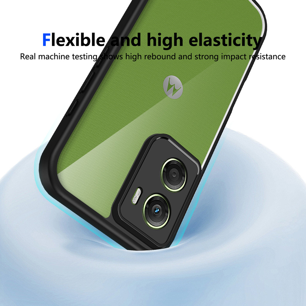 Ốp lưng Motorola Moto G06 Vỏ 6,88 inch Model XT2535-1, XT2535-2, XT2535-3, XT2535-14 Vỏ trong suốt mờ thời trang cho Moto G06 Vỏ điện thoại