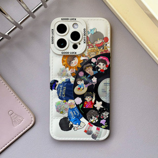 Ốp điện thoại Shatou Records cho iPhone 17 / 17Air / 16E / 15 Plus / 14 / 13 / 12 / 11 / Pro Max. Chống sốc rơi. Hộp đựng túi khí kiểu áo khoác silicon lỏng che phủ toàn diện