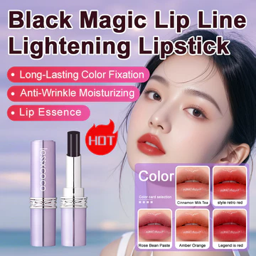 【Giảm Nếp Nhăn/Không Trôi/Dưỡng Ẩm】JMYSon Magic Dark - Son Kem Lì/Son Không Trôi/Son Dưỡng Ẩm Chống Thâm Môi