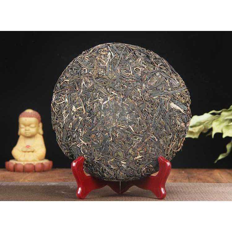 BÁNH TRÀ PHỔ NHĨ SỐNG CÂY CỔ THỤ NÚI ĐẠI TUYẾT SƠN VÂN NAM 357 GRAM NĂM 2021