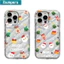 Ốp Điện Thoại Ibumpers Họa Tiết Giáng Sinh Dễ Thương Trong Suốt Mềm Cao Cấp Chống Sốc Cho iPhone 11 12 13 14 15 16 17 Pro Max IP 7 8 Plus Iphon X XS XR Xs Max