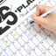 Bảng kế hoạch lịch TUYỆT VỜI 2026, Bảng kế hoạch nhãn dán lịch trình Lịch treo tường mục tiêu, Tấm lập kế hoạch lớn 365 ngày bền bỉ Đồ dùng văn phòng