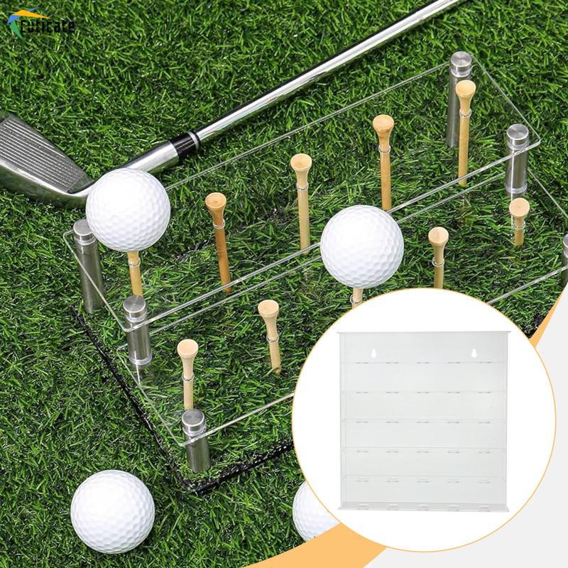 Đế trưng bày bóng golf & kệ lưu trữ gậy golf - Tủ đựng đồ chơi golf tiện lợi