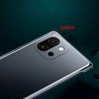 Ốp điện thoại PC cứng trong suốt mỏng không khung cho OPPO K13 Turbo Pro Ốp điện thoại Coque chống sốc cho OPPOK13TurboPro Ốp lưng vỏ