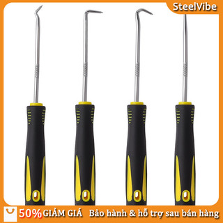 Bộ Dụng Cụ Tháo Vòng Chữ O, Phớt Dầu Ô Tô, Dụng Cụ Sửa Chữa Đa Năng Cho Xe Hơi 4 Món