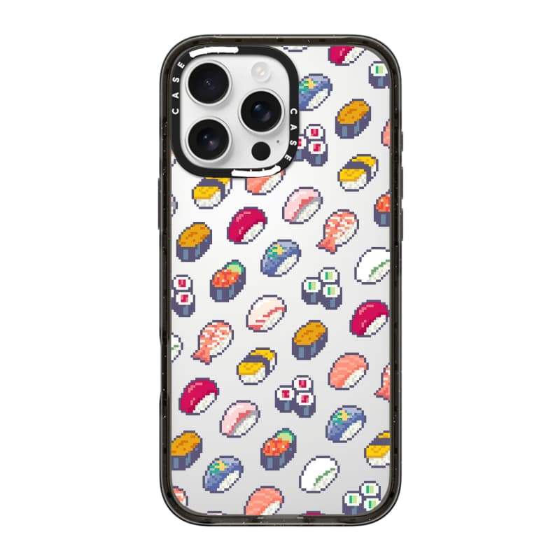 CASECASE X Full Màn Hình sushi Black Edge Rõ Ràng Cứng Từ Hút Tác Động Dành Cho Apple IPhone 12 13 14 15 16 17 Pro Max Air Plus Có Hộp