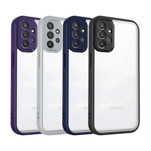 Ốp lưng Samsung A23 Vỏ trong suốt mờ thời trang cho Ốp điện thoại Samsung Galaxy A23 5G