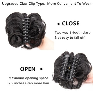 [Hỷ] Bộ Tóc Giả Có Kẹp Hoa Lê – Tạo Búi Đẹp Chỉ Trong 10s, Dành Cho Nữ Lười Tạo Kiểu