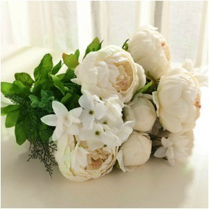 Bó Hoa Mẫu Đơn Lụa 13 Đầu Trang Trí Nhà Cửa Đám Cưới Cao Cấp Giả Như Thật Vintage Decor Phòng Khách Thẩm Mỹ Bắc Âu Phụ Kiện Chụp Ảnh Tiệc Sang Trọng Nội Thất DIY Bình Cắm Lớn Đẹp Hiện Đại Retro Studio Backdrop Văn Phòng Shop Cafe Sân Khấu Quà Tặng