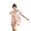 Phiên Bản Hàn Quốc Ice Silk Loose Bộ Đồ Ngủ Mùa Hè Nữ XXXXXL Plus Béo Cực Lớn 2022 Tay Ngắn Loungewear Có Thể Đeo Bên Ngoài