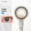 Kính áp tròng khoá ẩm 1 Ngày Màu Xám Tro Ánh Bạc CARASE, Lens cận TORI GRAY