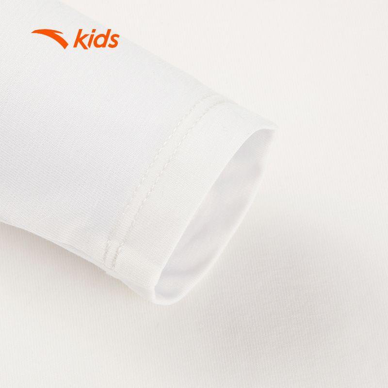 ANTA KIDS Áo Thun Dài Tay Bé Trai Ls Tee Running 3524C9403. Thoải Mái, Thoáng Khí. Bảo Hành Chính hãng ANTA Kids