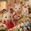 Sylvanian Families Doll 【Chocolate Rabbit Boy】 W-102 ST Mark Certified For ages 3 and up Toy Dollhouse Sylvanian Families EPOCH Corporation