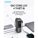 Sạc dự phòng ANKER Zolo 25kmAh | Công suất 165W | Tích hợp 2 cáp USB-C rút gọn | Có màn hình - A1695 — ảnh 4