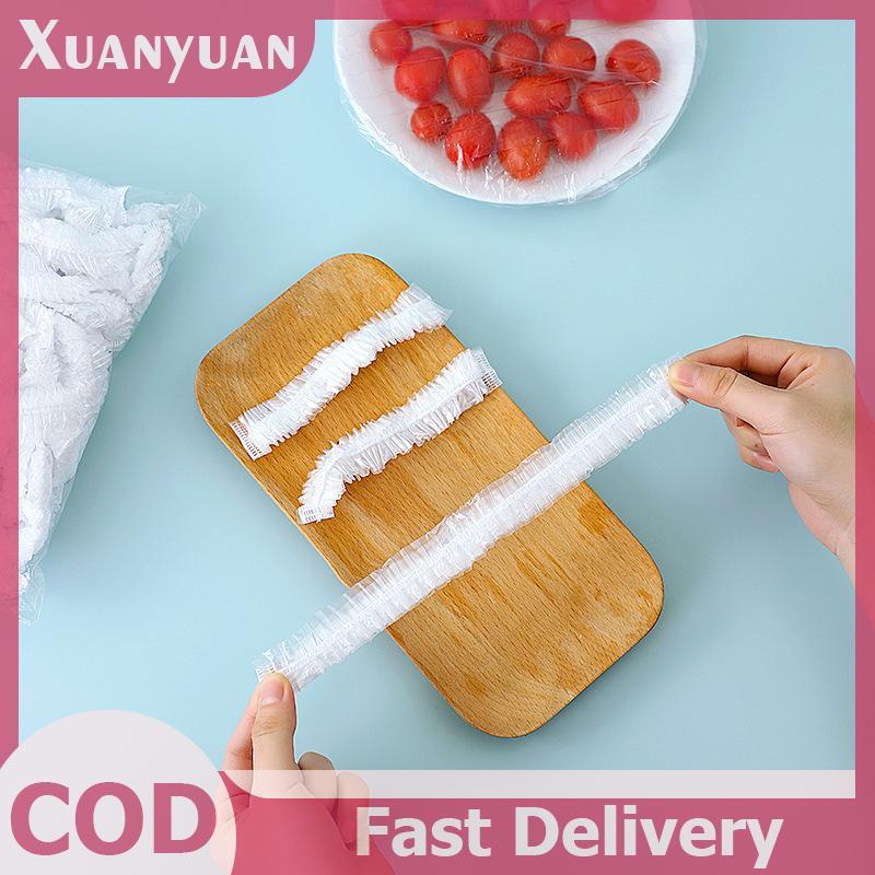 XUAN 100 Có Thể Tái Sử Dụng Bảo Quản Thực Phẩm Giữ Thực Phẩm Tươi Nhựa Bọc Tấm Dán Phim VN