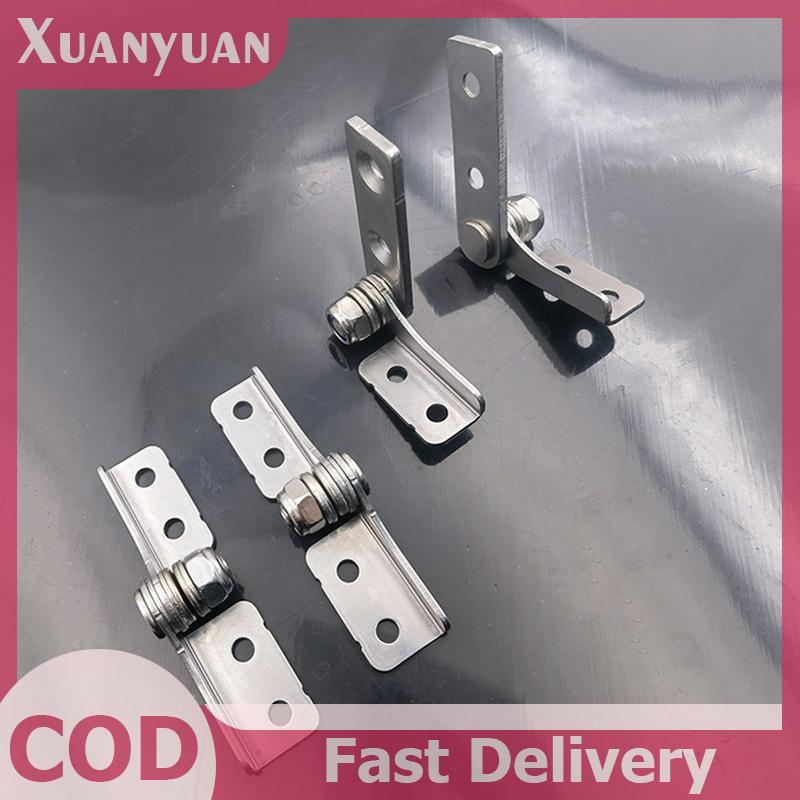 XUAN 1 Cái Có Thể Điều Chỉnh Tùy Tiện Bản Lề Dừng Thép Không Gỉ 304 Giảm Chấn Bản Lề Không Có Khung Bản Lề Giảm Chấn Trục Định Vị Bản Lề VN