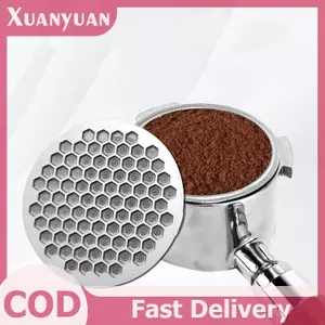 XUAN 1 Mảnh Barista DIY Phụ Kiện Espresso Puck Màn Hình Lọc Cà Phê 51mm 53mm 58,5mm Portafilter Giá Đỡ Có Thể Tái Sử Dụng 0.8mm VN
