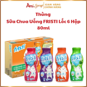 Sữa chua uống Fristi Đủ Vị 8 lốc 80ml Thươm Ngon Bổ Dưỡng Dành Cho Mọi Lứa Tuổi