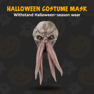 Halloween Cosplay Đáng Sợ Người Ngoài Hành Tinh Mũ Đội Đầu Tạo Một Không Khí Đáng Sợ Thiết Kế Món Quà Tuyệt Vời Cho Vai Người Hâm Mộ Chơi