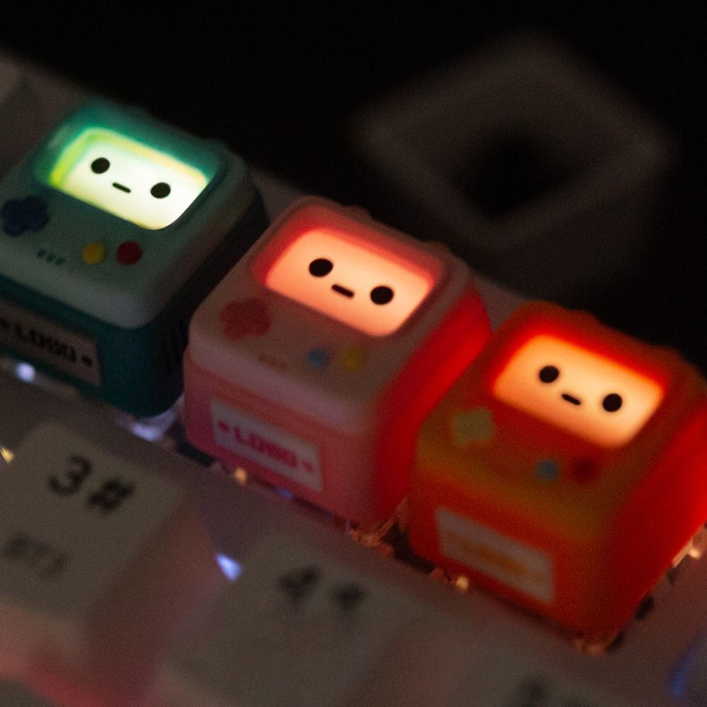 Keycap Bàn Phím Cơ KEYRA, Nhựa Artisan Craft Game Consoler-Shpaed Keycaps, Phụ Kiện Bàn Phím Retro Handmade Dễ Thương Cho Phím ESC