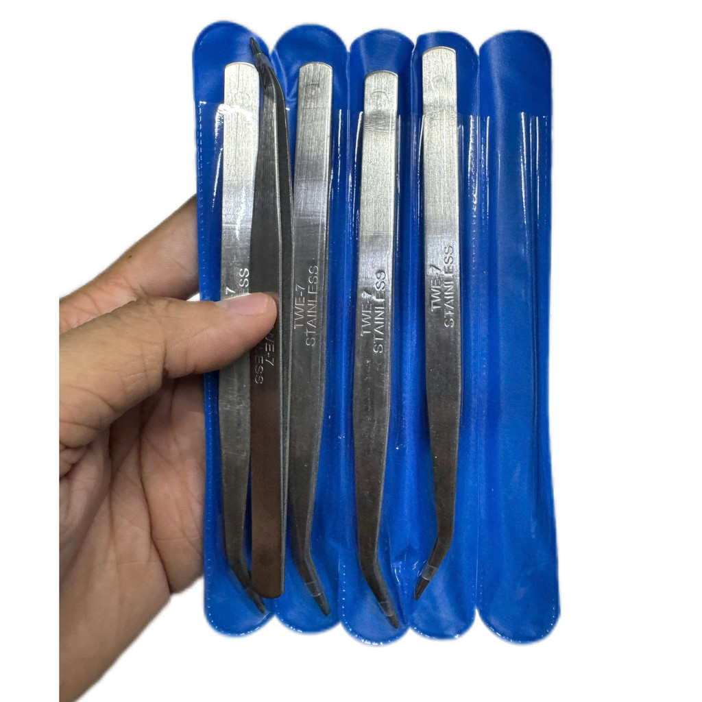 Nhíp Inox STAINLESS Gắp Thức Ăn Cho Cá Dài 15cm Không Rỉ