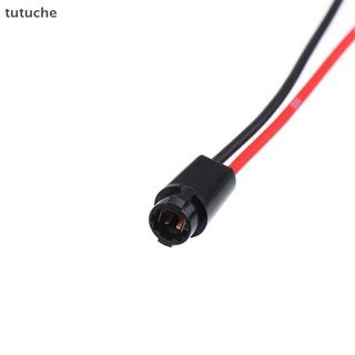 Tutu 5 Cái T5 Bóng Đèn LED Giá Đỡ Ổ Cắm Cho 1.2W W3W Chiều Rộng Dụng Cụ Ổ Cắm Đèn LED T5 Bóng Đèn Cắm Cáp Nối Dài Dây nịt VN