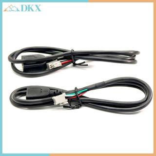 Bộ chuyển đổi cáp USB ô tô DKX 75cm 4Pin và 6Pin cho đầu nối âm thanh nổi trên ô tô Android Bộ chuyển đổi cáp mở rộng USB.