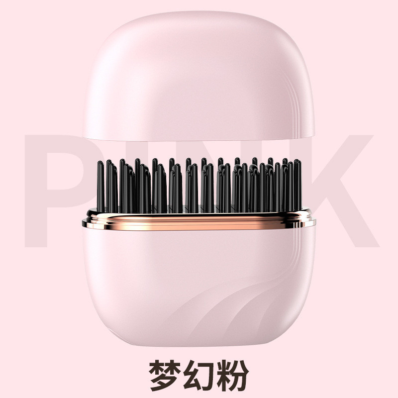 Lược duỗi tóc không dây Sạc Máy duỗi tóc di động Máy duỗi tóc lười Chăm sóc tóc Lược tạo kiểu gia đình Tóc dài Lông mượt ZK