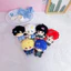 SY Link Click Lucas Charles Rin Búp bê cotton 10cm có kẹp tóc trên đầu đồ chơi sang trọng cho bé gái