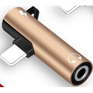 Cáp chia từ Lightning ra 3.5mm + Lightning - Một dây hai cổng, vừa sạc vừa nghe nhạc